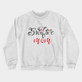 Swiftie Mom Red Crewneck Sweatshirt